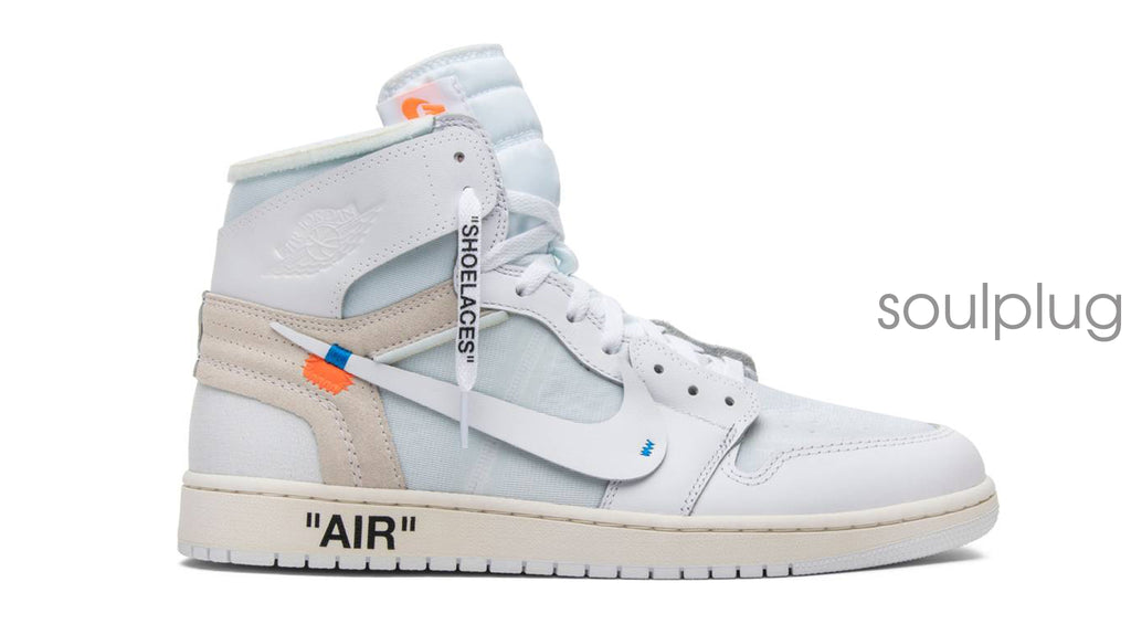 OFF-WHITE x Air Jordan 1 Retro High OG 'White' 2018