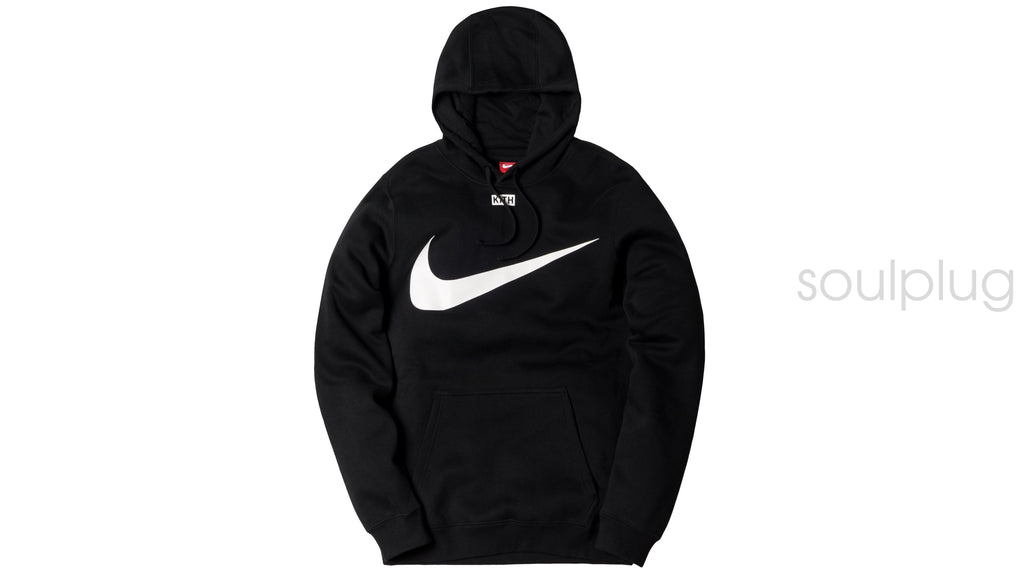 KITH X NIKE SWOOSH HOODIE 'BLACK'
