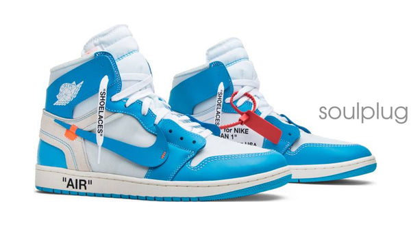 OFF-WHITE x Nike Air Jordan 1 UNC – Soul Plug