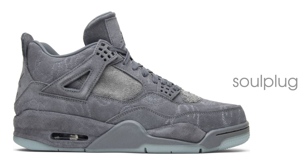 KAWS Air Jordan 4 Cool Grey