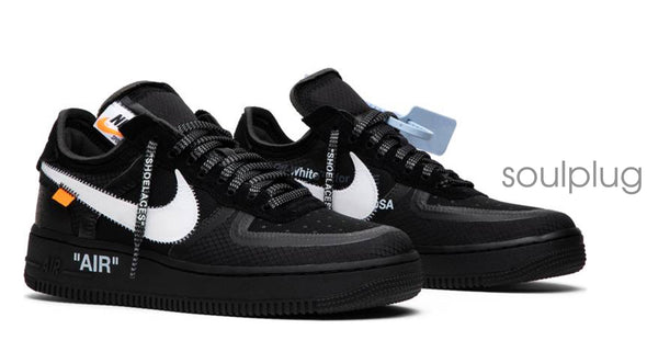 OFF-WHITE x Air Force 1 Low 'Black'